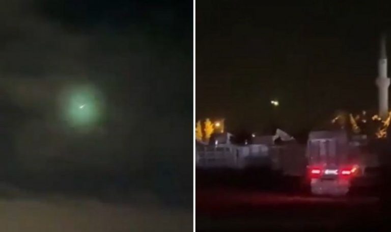 Adana ve Hatay semalarında “göktaşı” görüldü – Son Dakika Türkiye Haberleri