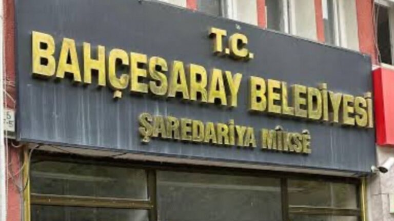 Van'ın Bahçesaray ilçesine kayyum atandı