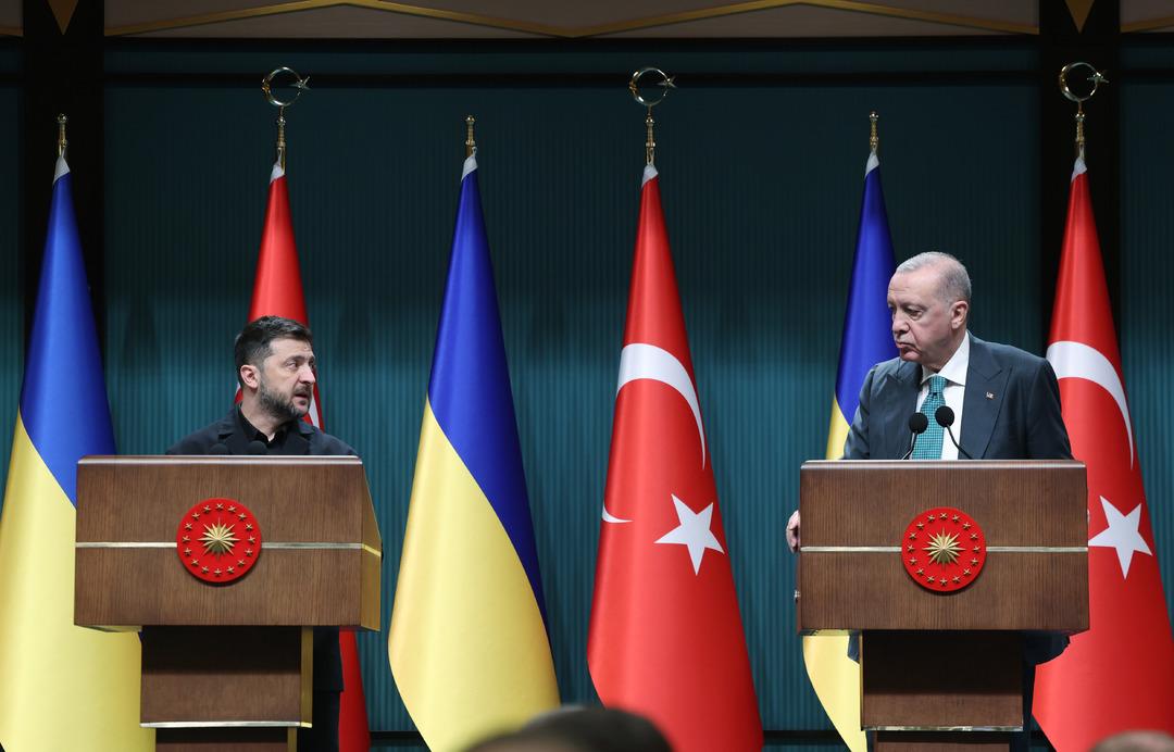 Cumhurbaşkanı Erdoğan, Ukrayna Cumhurbaşkanı Zelenskiy ile görüştü: 