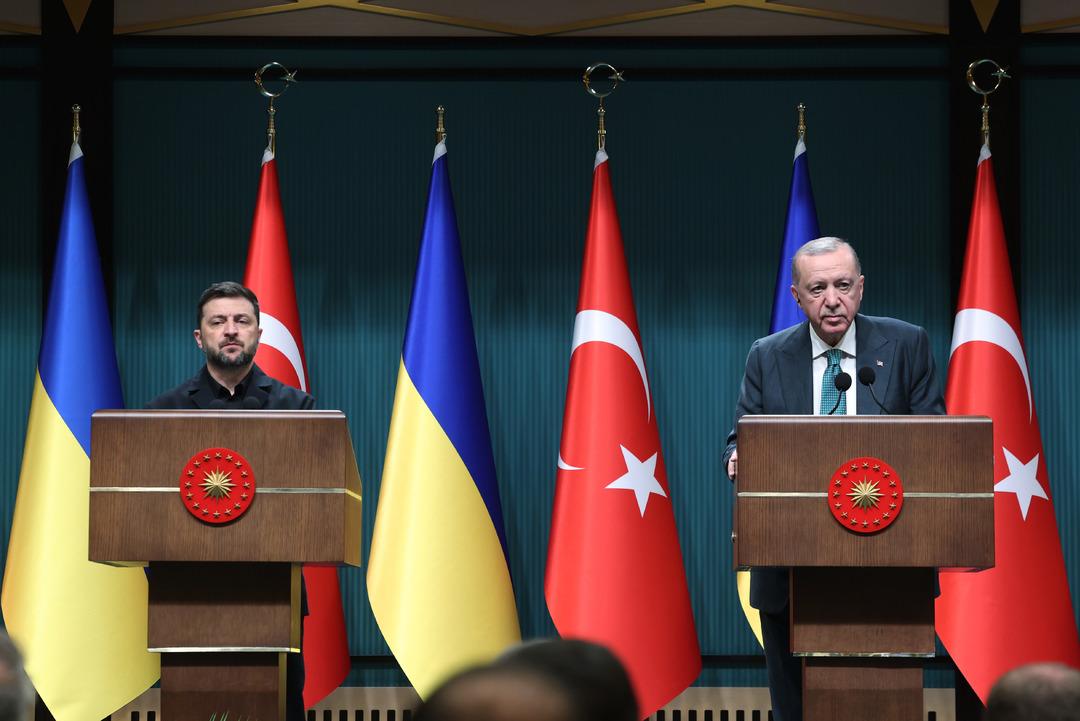 Cumhurbaşkanı Erdoğan, Ukrayna Cumhurbaşkanı Zelenskiy ile görüştü: 