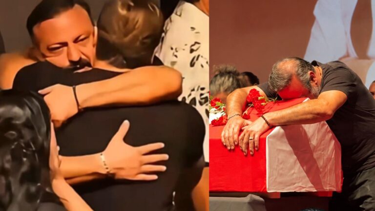 Fatih Dokgöz, Serhat Kılıç’ın tabutundan uzun süre ayrılamadı!